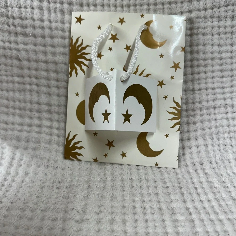 ©1996 90s VTG Jeanmarie Creations, Inc. Small Gift Bag celestial Sun moon stars